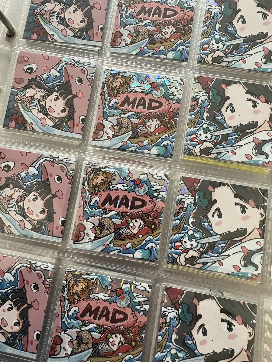 うさくん（漫画家）のシールを作ってるMADです！ 明日はインテックス