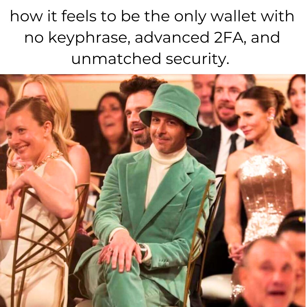 CaurisWallet's tweet photo. 😱When everyone else around you is:
“What’s my #keyphrase?!”
• “Oh no, I forgot my #recoveryphrase!”
• “Is my wallet even secure?”
➡️But with Cauris Wallet🥰🩵
#WalletSecurity #wallet #keyphraselost #seedphrase https://t.co/ECwUbqDN4n