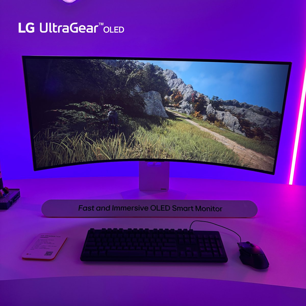 LGGamingGlobal's tweet photo. 🎮 Meet the sleek UltraGear GX9S (39GX90SA) in stunning white! 🤍
⚪ 240Hz / 0.03ms
⚪ Built-in webOS
⚪ USB Type-C & built-in speakers
⚪ 800R Curved OLED Display
Gaming + Entertainment monitor for smart gamers ✨
👉 https://t.co/XBbw8svyud
#LGUltraGear #OLEDGamingMonitor https://t.co/ImSuZOijc0