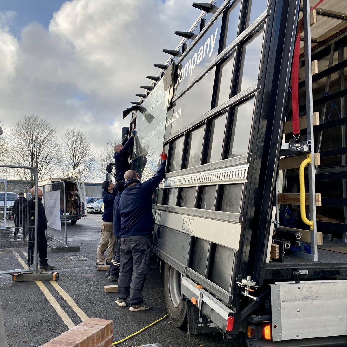 brownhillsglass's tweet photo. Great work by the #BrownhillsGlass team on this recent job, where we had the pleasure of supplying and delivering several glass panels, including the #oversized glass that forms the showroom's glass #frontage.
• sales@brownhillsglass.com
• 01922 749910 https://t.co/EK21BGIocX