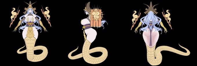 三面図どす('▽')
ぶっちゃけ普通の形した日本刀をデザインするの初めてなんすが日本刀ってのはあの形が一番美しいと言うのを思い知りまんた。何も足さない……何も引かない……
いや～めでたい!
#エデンズリッターグレンツェ 