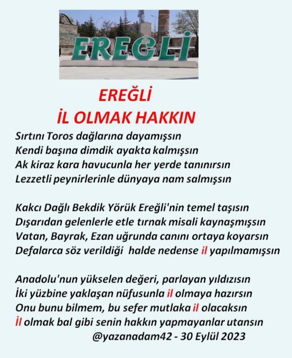 beratdumannnn's tweet photo. @Serhan_Asker @halktvcomtr @gorkemli_htrlr #KonyaEreğliilolsun https://t.co/cCVUAopyzw