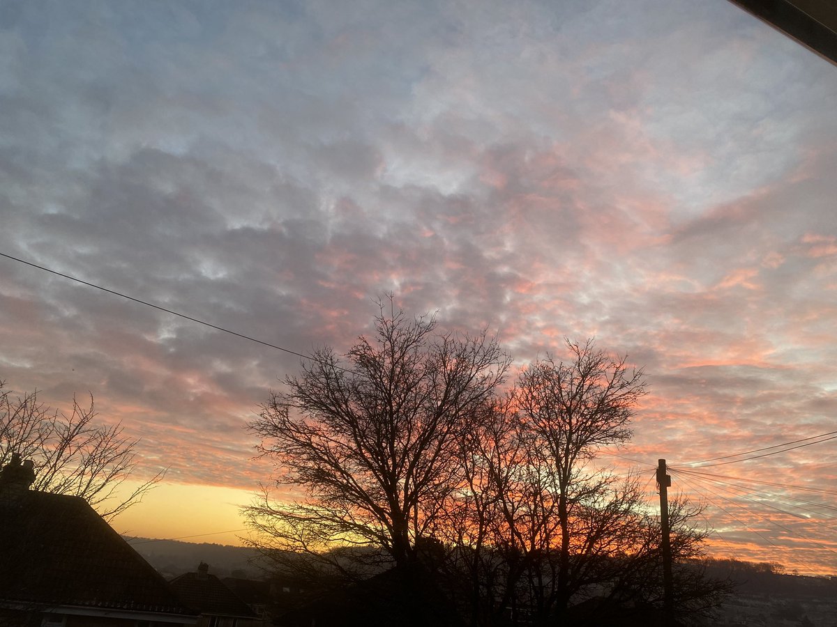 The best thing about this cold weather… happy sunrise everyone