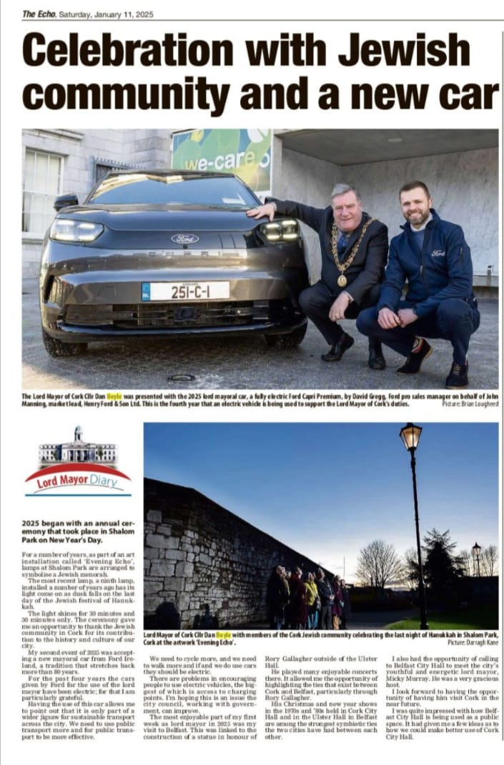 Iar Ard Mhéara Chorcaí, Cllr. Dan Boyle tweet media