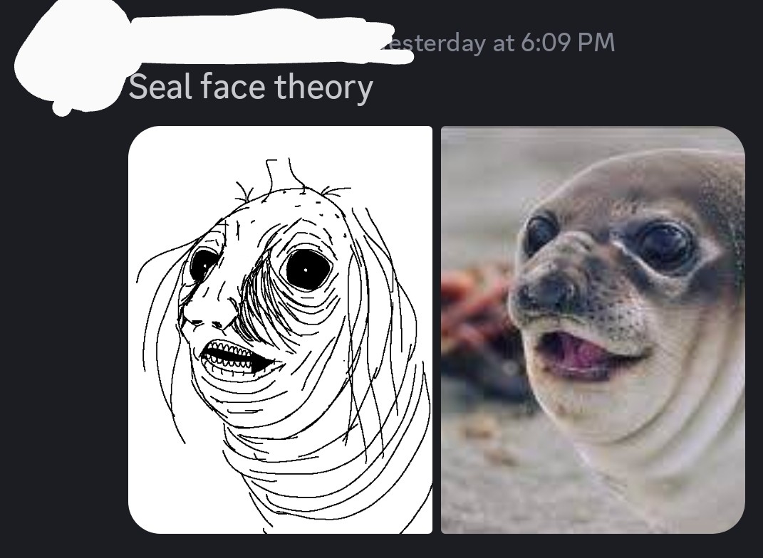 nyaandolll's tweet photo. our  minds  work  just  a  lil  different  i  think

#art #seal #facetheory https://t.co/kDJSE14yMJ