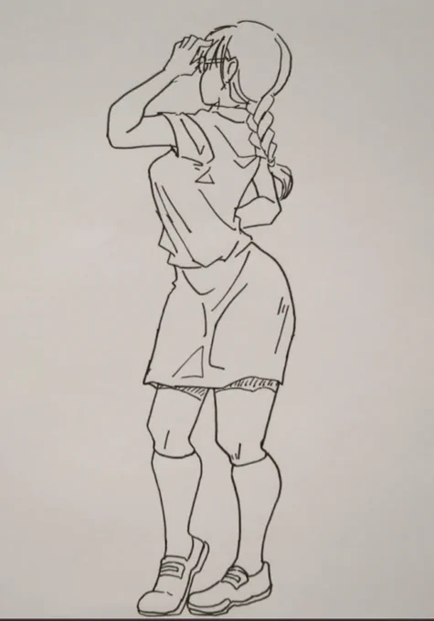 #1日1絵(模写あり)Ⅴ 21/365      #posemaniacs #ポーズマニアックス 