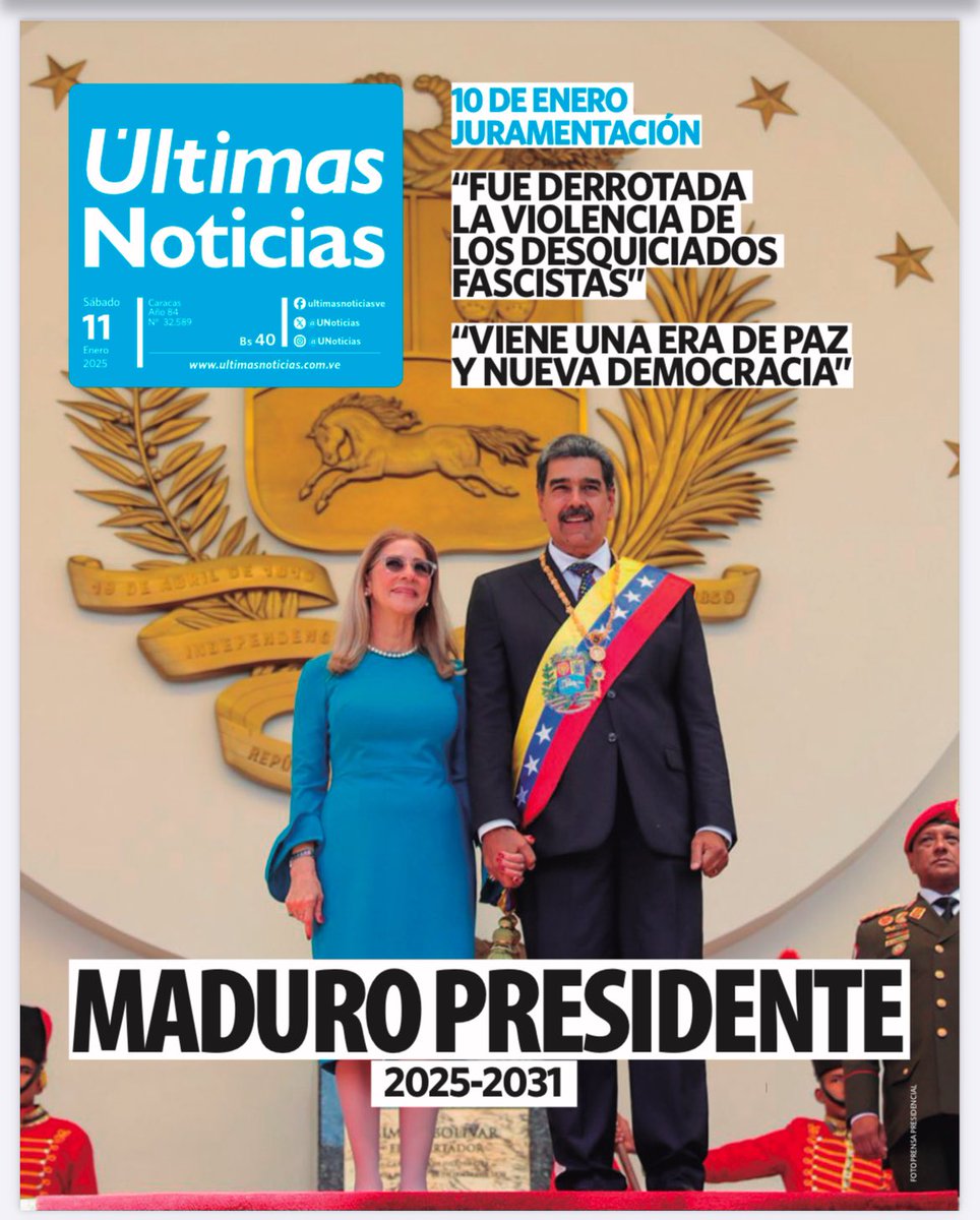 AGARREN GARGARA 😎 

Nosotros siempre Venceremos 🫡🇻🇪 
¡Viva Nicolás Maduro! 🥳