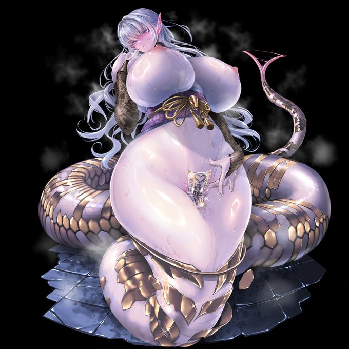 脱皮後の敏感発情蛇性器に催淫符を張り付けられてしまったコーネリア❤
アクメ懇願オマンコをおねだり汁でトロトロにしても自慰の禁呪で直接慰める事ができません❤
もう完全にオホ声スタンバイ状態の「負けたい女子」になってしまいました❤
#エデンズリッターグレンツェ 