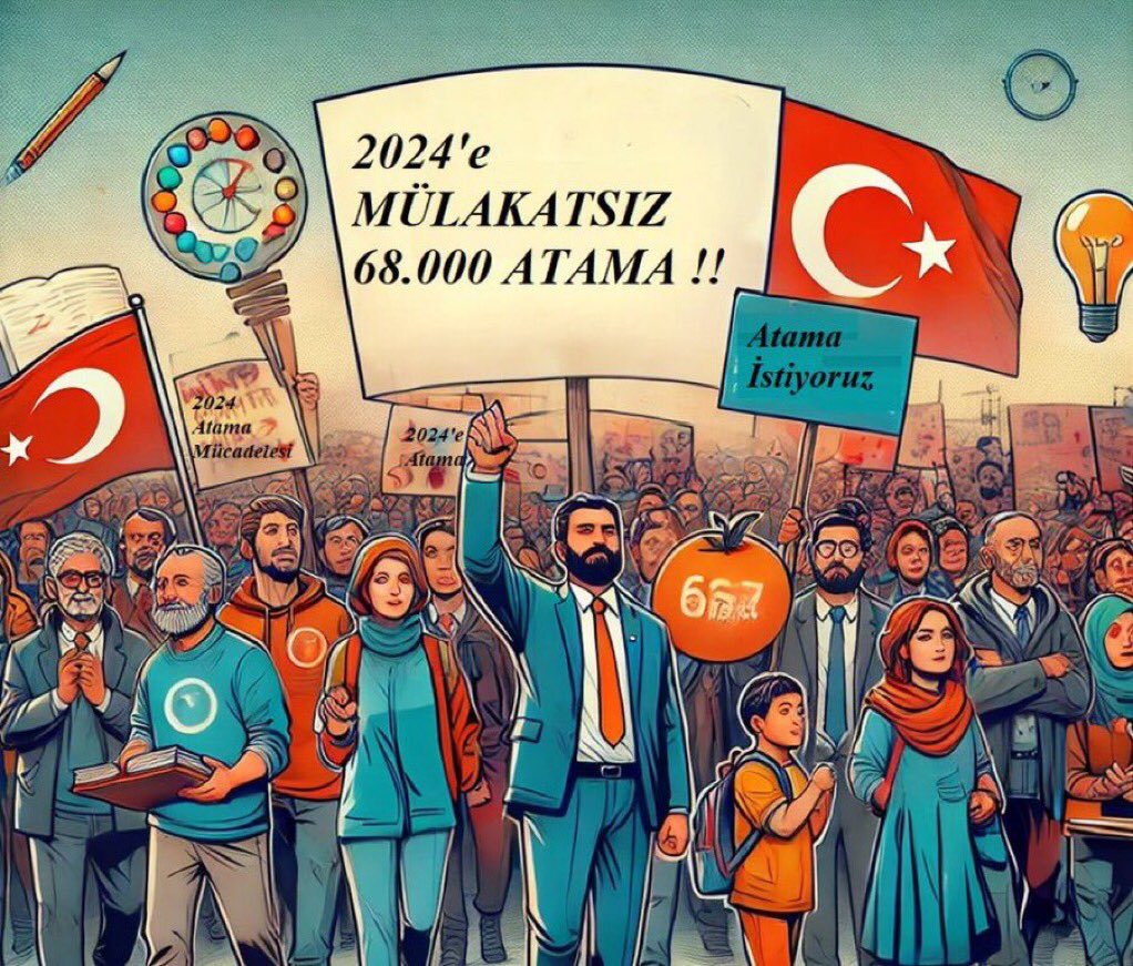 1 Eylül 2025 AGS puanı geçerli olacağı için  bu tarihte göreve başlamalıyız.

Atama takvimi bir an önce açıklanmalıdır neyi bekliyoruz?

<a href="/Yusuf__Tekin/">Yusuf Tekin</a> 
<a href="/RTErdogan/">Recep Tayyip Erdoğan</a> 
<a href="/memetsimsek/">Mehmet Simsek</a> 

 #ErdoğandanMEBe68BinMüjdesi