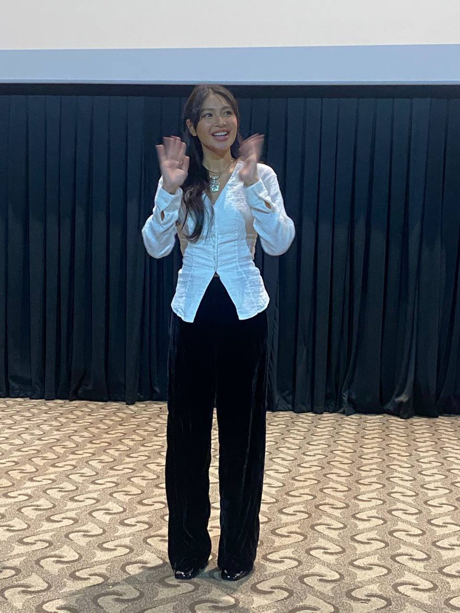 1992OliviaMarie's tweet photo. Another successful block screening done 😭🤍

Thank you so much to all our attendees, brand sponsors, generous sponsors and of course to our super star, #NadineLustre 🤍

Until our next event @NaddictsOfc 🫶🏻 https://t.co/ObvOjYOSRg