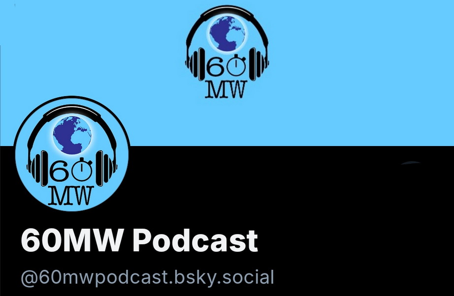 If you want to find/follow us from today, we'll be here...