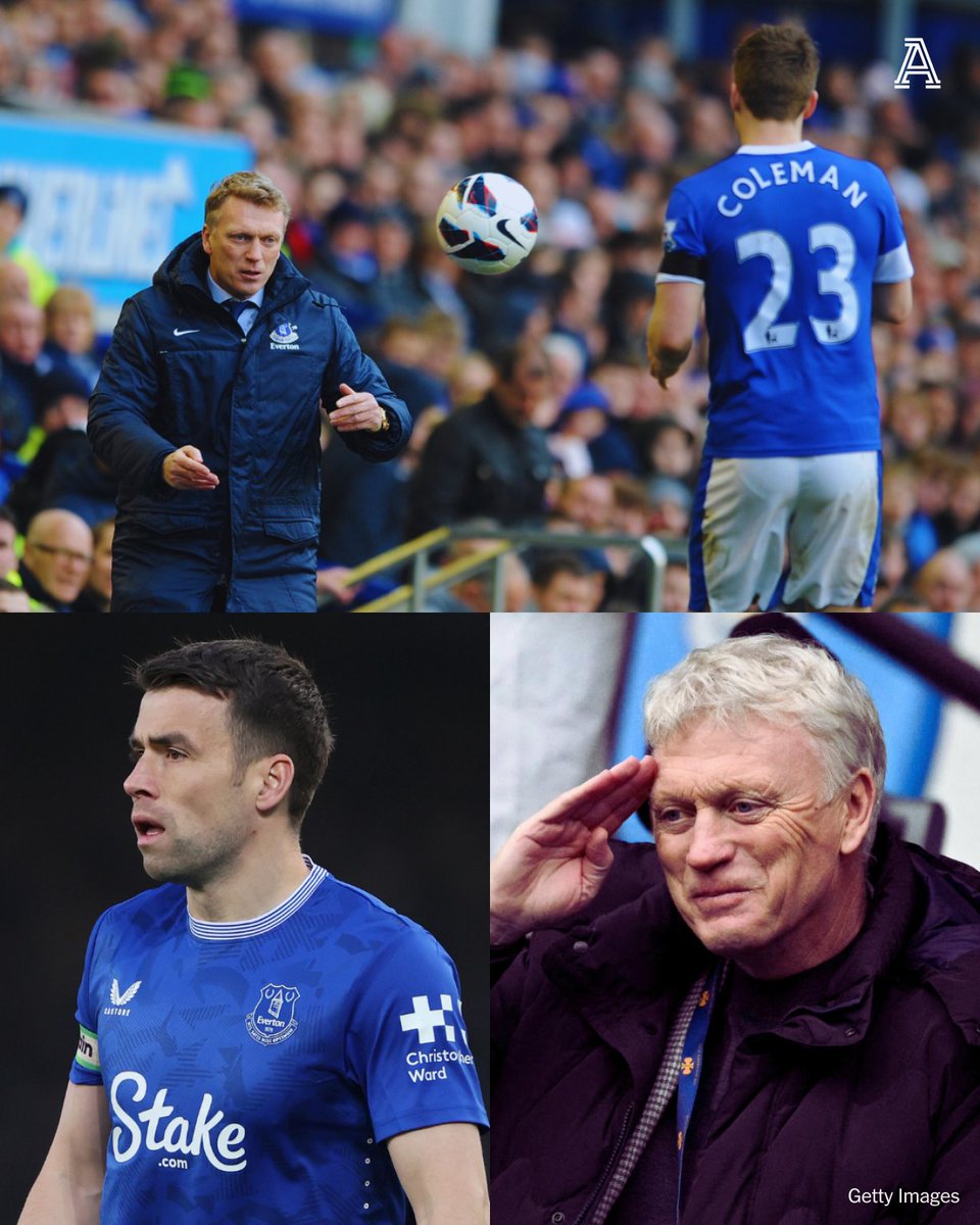 TheAthleticFC's tweet image. So much has changed since David Moyes left Everton for Manchester United in 2013.

But one thing has remained the same.

Seamus Coleman, signed by Moyes from Sligo Rovers for £60,000 in 2009, is still at the club as captain.

#EFC | #PL