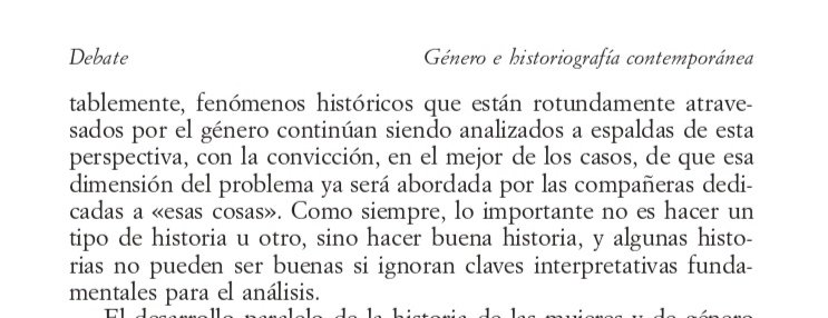 veromgarcia6's tweet photo. A subrayar esto que señala Nerea Aresti en el último texto debate de @Ayer_revista ⬇️⬇️ https://t.co/zyzaeFK2Fz