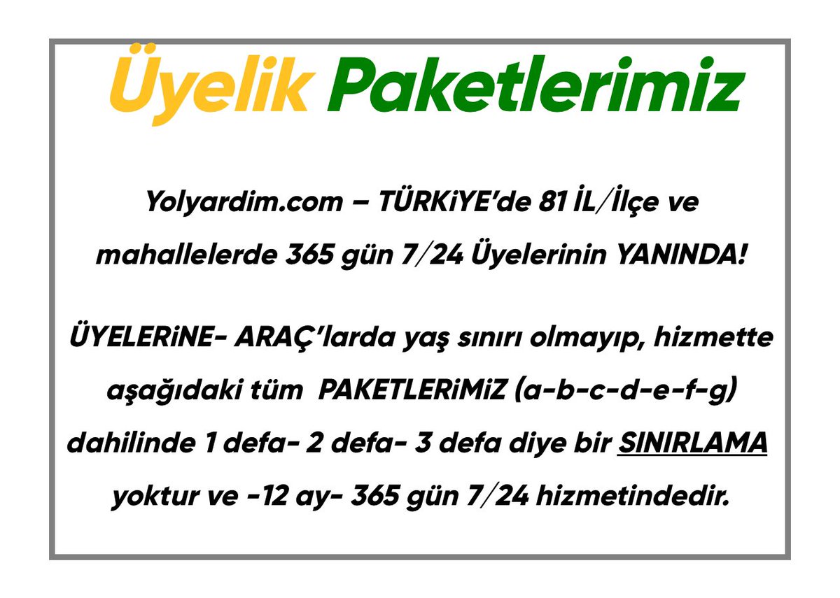 yolyardimcom's tweet photo. https://t.co/cHyVrllMld - TÜRKİYE
Hususi OTOMOBİL, HAFİF TİCARİ ARAÇ, MİNİBÜS, MİDİBÜS, TİCARİ TAKSİ, KİRALIK ARAÇ ve MOTOKARAVAN sahipleri -Üye Kayıt Müracaat FORMU
https://t.co/cvF4EaFLhe… https://t.co/qTYPveM64X