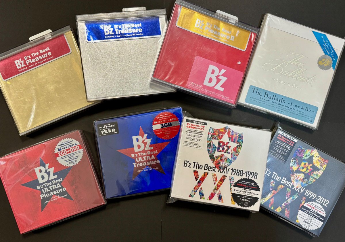 B'z】 ベストアルバム入荷いたしました!!🙌 これを押さえておけば完璧