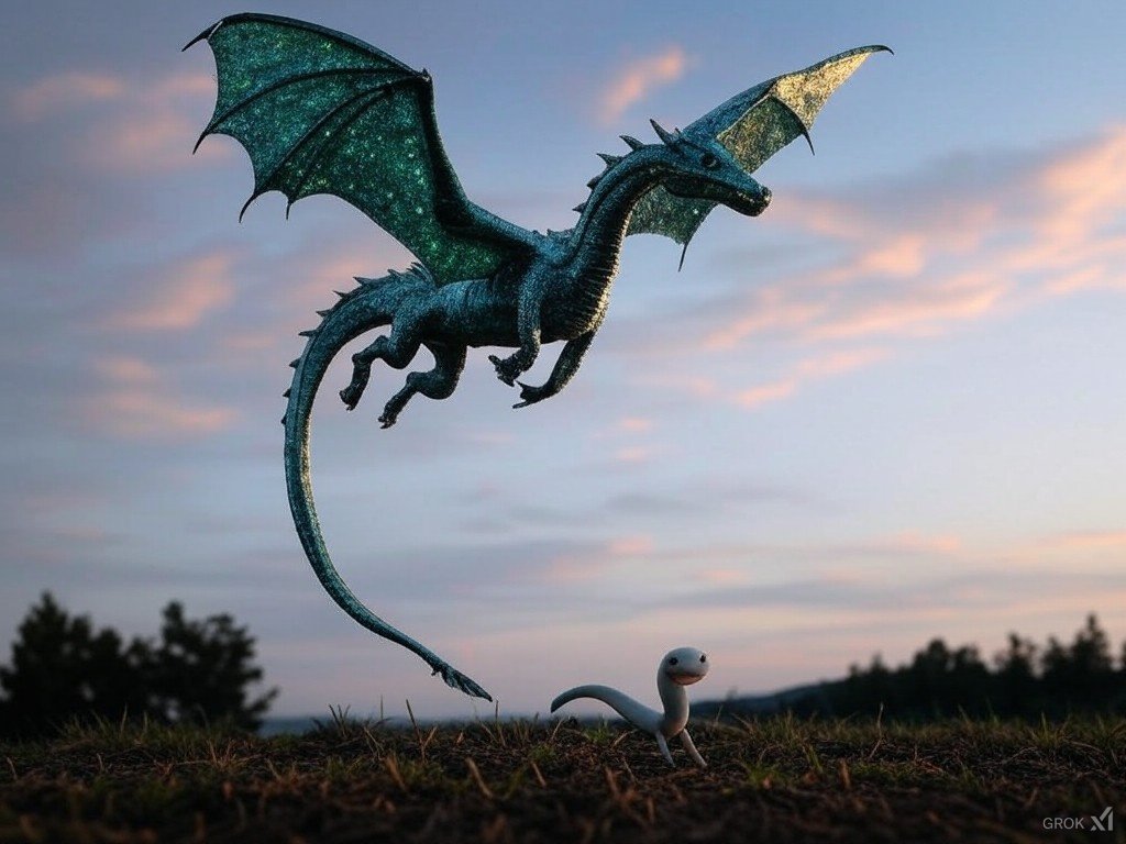 funsfrog's tweet image. Cacing² Naga² ⚡️