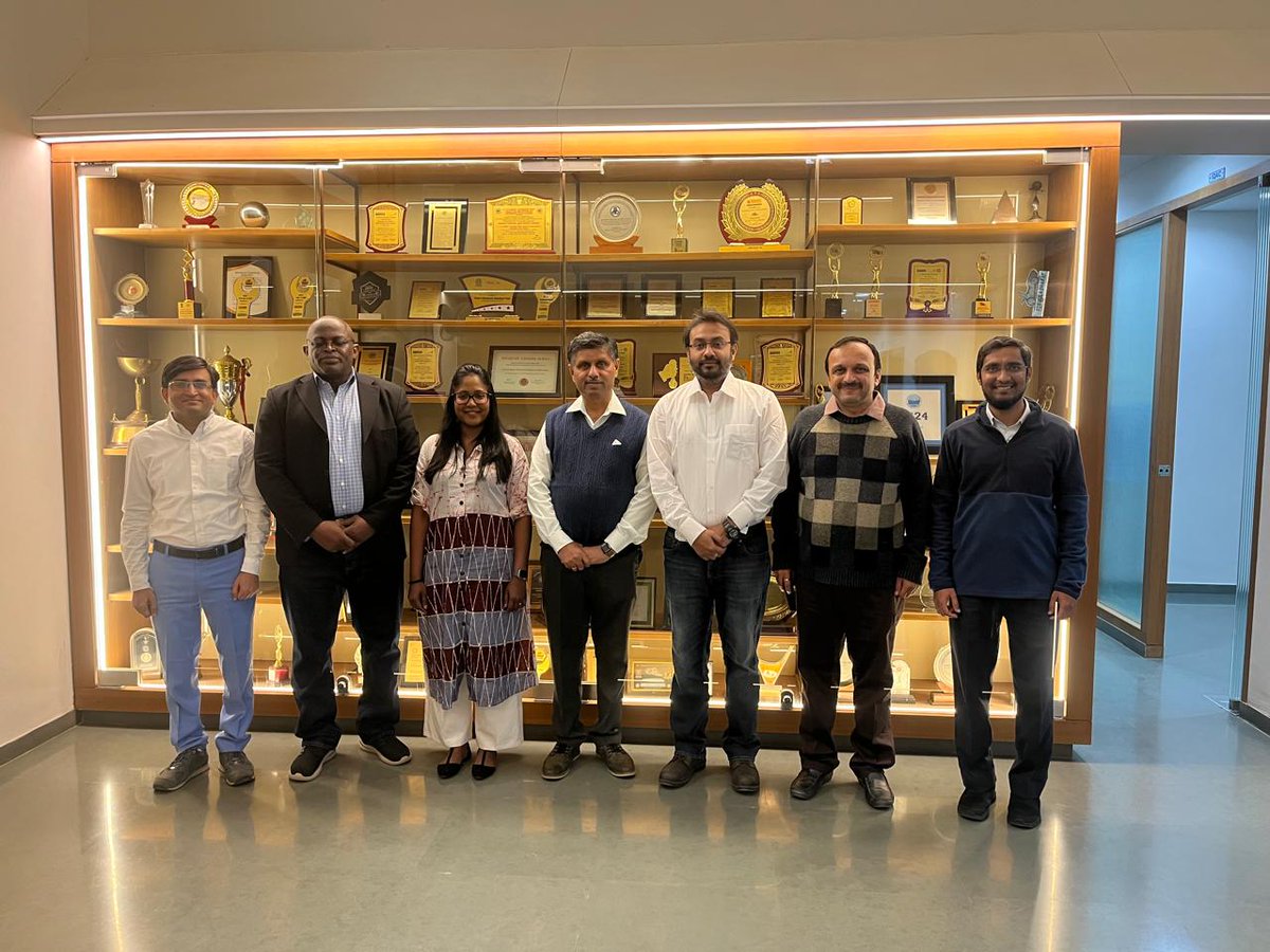 NirmaUniTweets's tweet photo. Nirma Uni hosts a Research Capacity Building Workshop under the SPARC-UKIERI project, uniting top institutions from India & UK to promote sustainable construction.
#NirmaUniversity #UKIERI #ResearchWorkshopย #CivilEngineering #Innovation #Ahmedabad #Gujarat #Nirma #NirmaUni https://t.co/SKGGlOKUsF