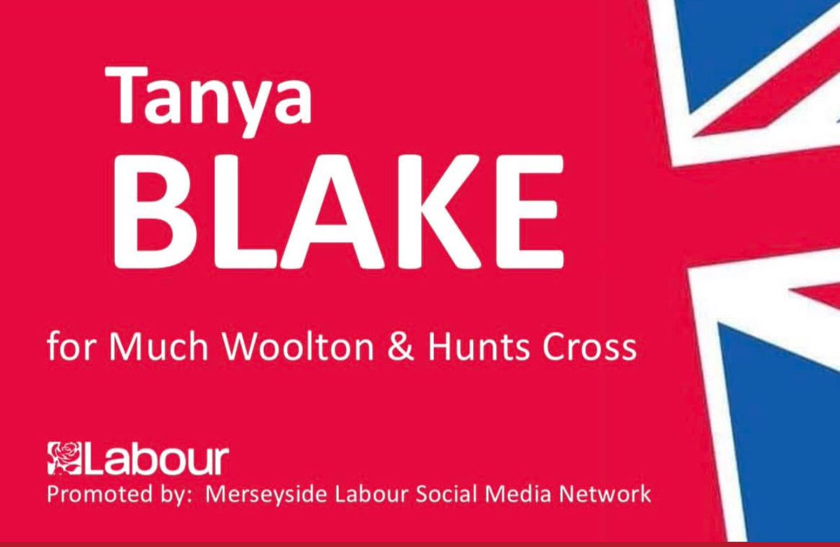 ezystan's tweet image. Vote Tanya Blake on 23rd of January for effective representation of the people of much Woolton and Huntcross.