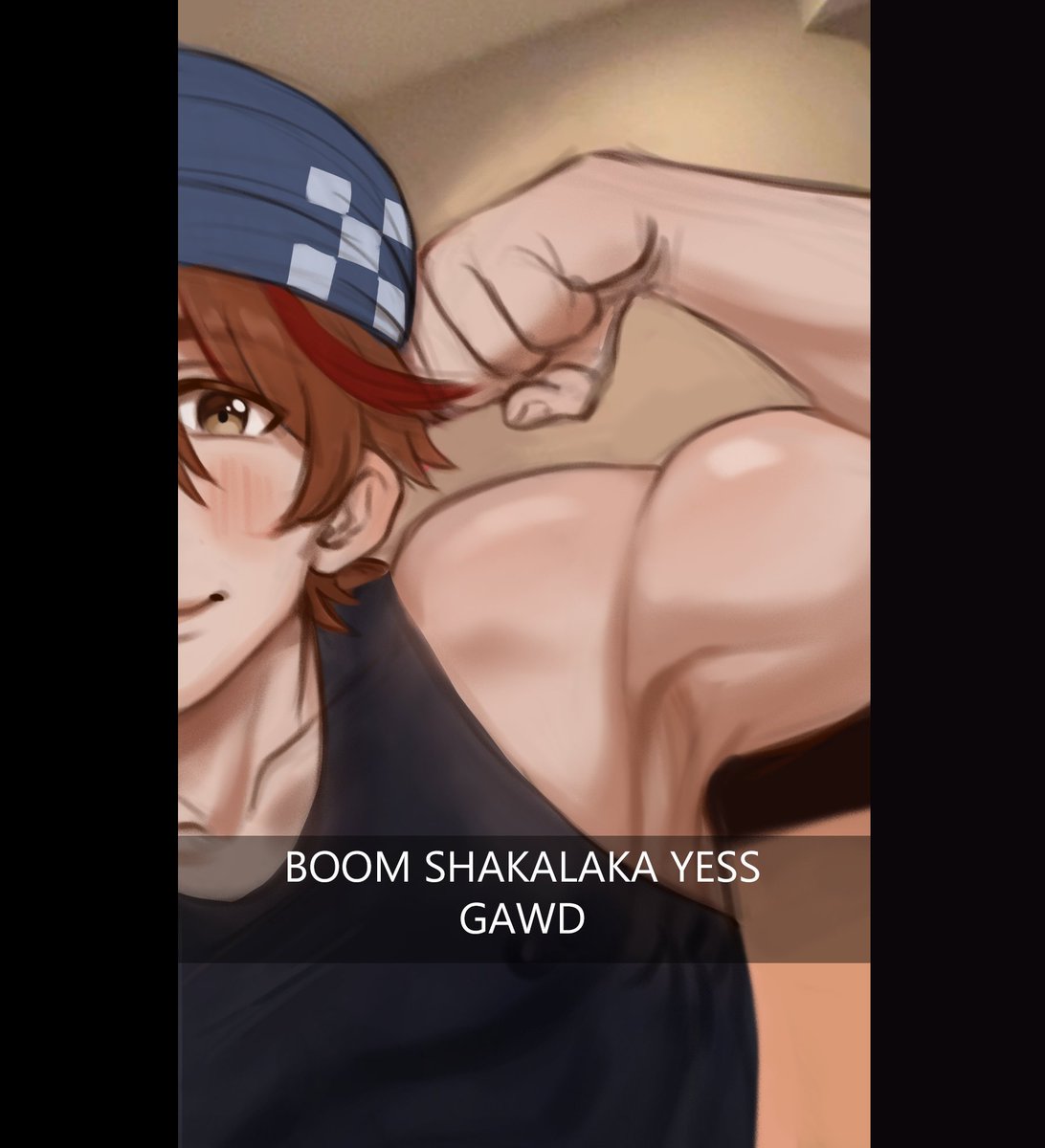 Monochromepen's tweet image. 💪💪💪

#GenshinImpact #Niwakabu #Niwakuni #NiwaHisahide #Kabukimono #Scaramouche #Wanderer