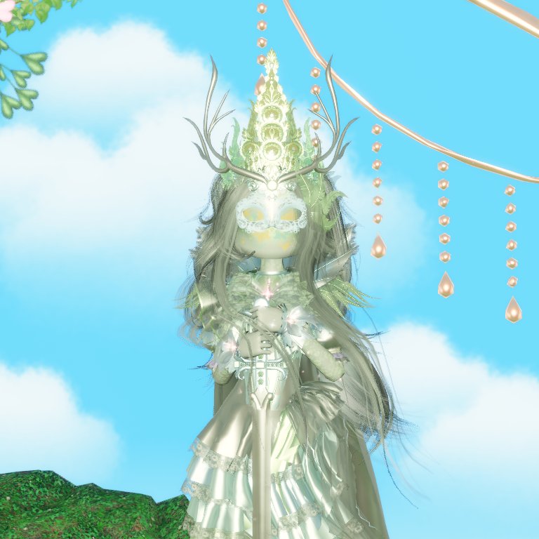 💚🤍~ Ivory Fortitude ~🤍💚 #DressToImpress #ROBLOX #HappyNewYear #HappyNewYear2025 #DTI