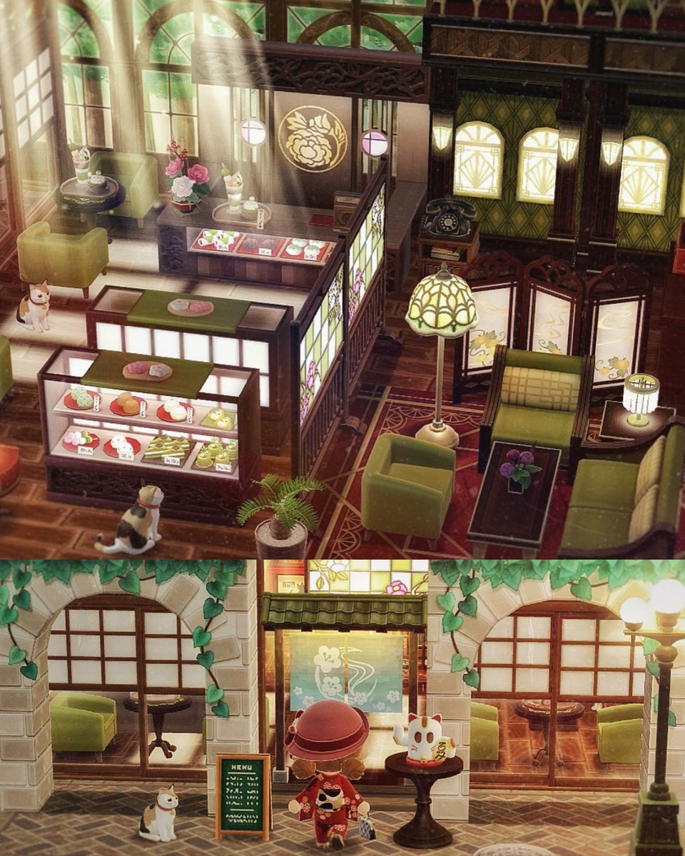maru_acpc's tweet photo. 🐾*:･ﾟェフカ正大*:･ﾟ
1920s Cat Cafe

#ポケ森 #ポケ森写真部 #ポケ森レイアウト #acpc #ACPCgallery https://t.co/1QwjasJeJ6
