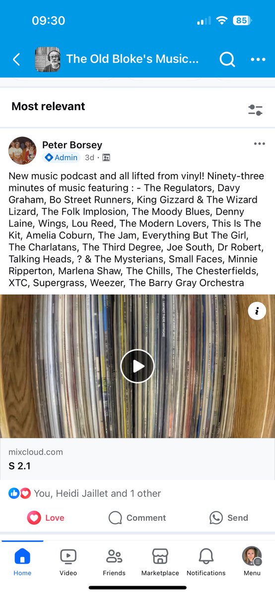claire_good's tweet photo. Give @BorseyPeter a follow for his excellent #TheOldBlokesMusicPodcast

Ninety minutes to spare? Check out this vinyl podcast 

https://t.co/4K8rqcuYEQ

#music #vinyl #vinylrecords #Podcast #musicpodcast #vinylcommunity #80smusic #90smusic #60smusic #70smusic #20smusic #mixcloud https://t.co/Uat3u0oBbz