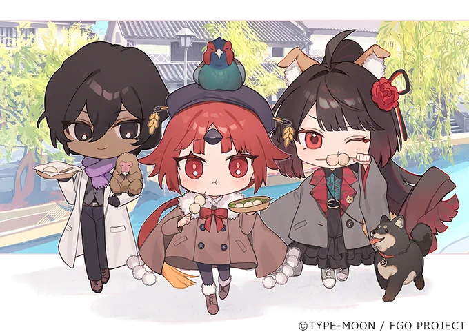 『Fate/Grand Order カルデア・サテライトステーション 2024-2025』にて岡山会場のイラストを描かせていただきました。よろしくお願いします!#FGO 