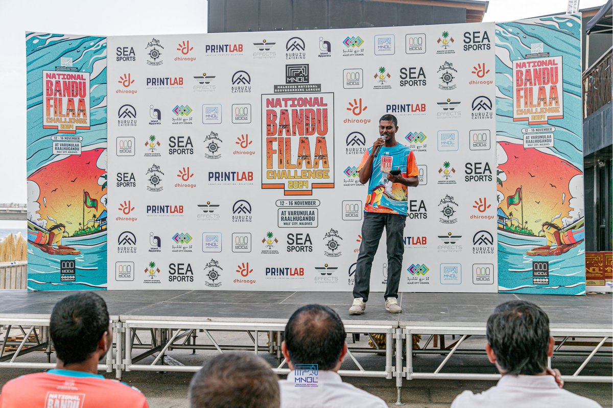 MBBAmv's tweet photo. Additional Highlights from the Closing Ceremony of the National Bandufilaa Challenge 2024
📷 @ramonkamaldeen
#MNBL #MNBL2024 #bandufilaa24 #mvbodyboardingleague #MBBA #Bodyboarding #Maldives https://t.co/O3ROxsexsZ