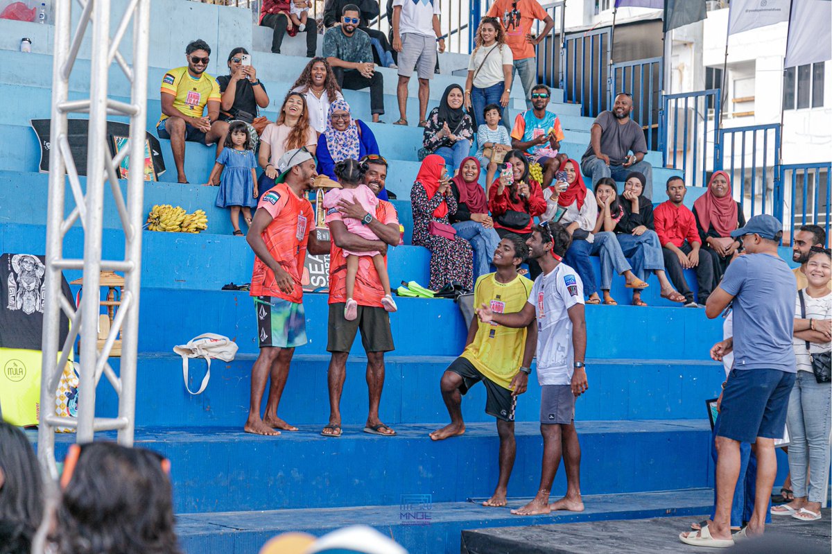 MBBAmv's tweet photo. Additional Highlights from the Closing Ceremony of the National Bandufilaa Challenge 2024
📷 @ramonkamaldeen
#MNBL #MNBL2024 #bandufilaa24 #mvbodyboardingleague #MBBA #Bodyboarding #Maldives https://t.co/O3ROxsexsZ