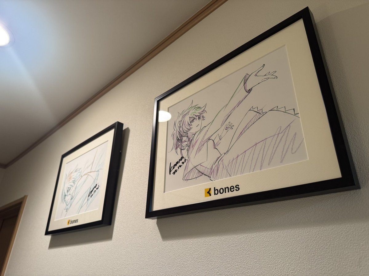 komo_tan's tweet photo. ついでに、しまいっぱなしにしていたダーカーのミストグラフも2年ぶりに箱から出して飾ってみた。
とりあえずTシャツとパーカー用の黒さんと銀ちゃんの２枚だけ。

#DarkerThanBlack 
#ダーカー山 https://t.co/mpqdEER0jF