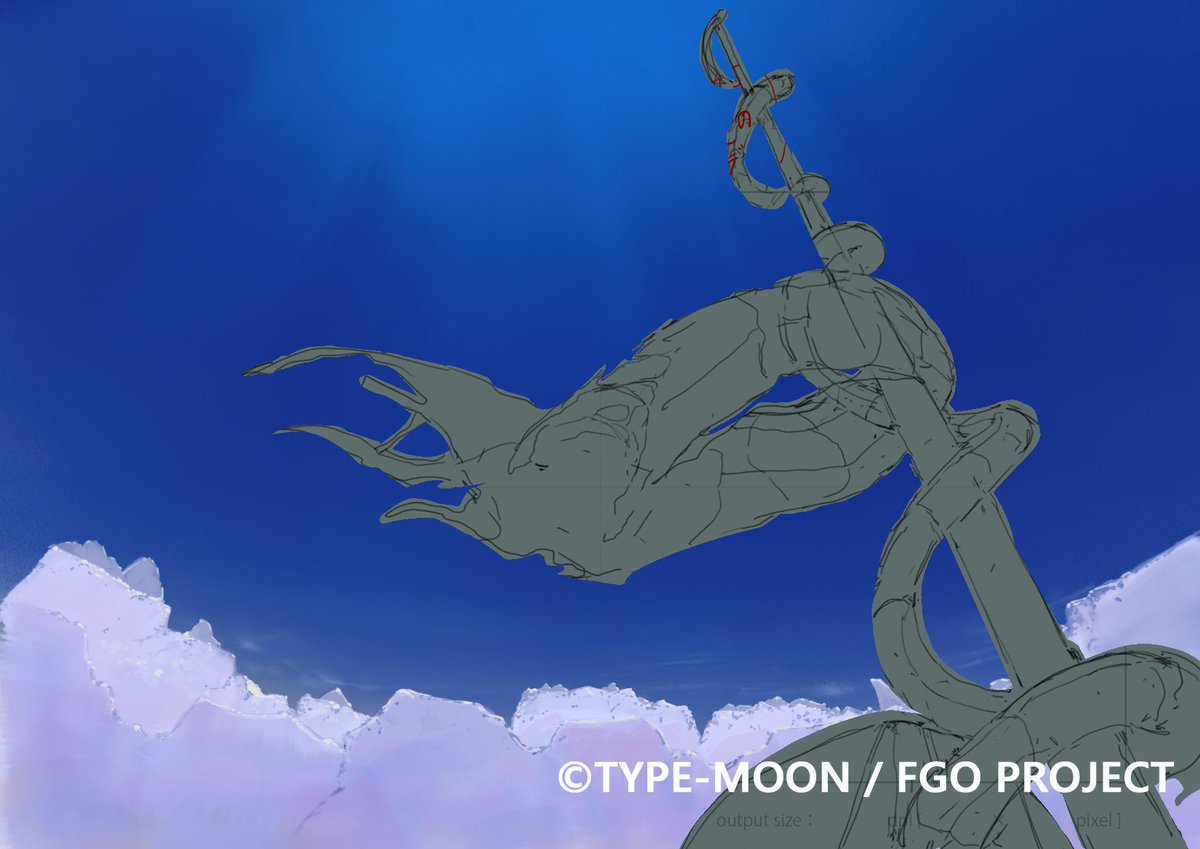 tegitallabokaz's tweet image. 皆様こんばんわ！今夜FGOの新CMがyoutubeでyoutu.be/0VPDi_DYxr4?si…公開です。背景は丸長商店で作業いたしました！
本編でどう映っているか見比べて美術の仕事とは？と考察してみてください！背景美術の仕事は面白いですね～！ #apocrypha も美術監督やってました！#FGO