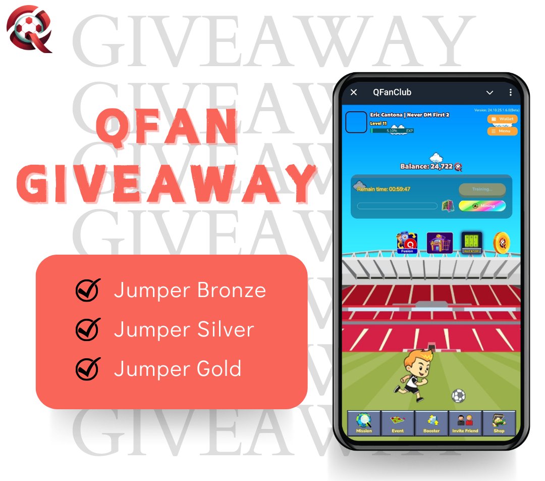 🔥QFan’s Special Giveaway for Jumper Traders!🔥

🤩 The next Giveaway is here! 

👨‍💻 Are you a Jumper Trader with Jumper Bronze, Silver, or Gold roles in Quai Discord? If yes—here’s your chance to join and win some $QUAI with QFan's Special Giveaway!

🎁 Prizes: 10 testnet $QUAI
