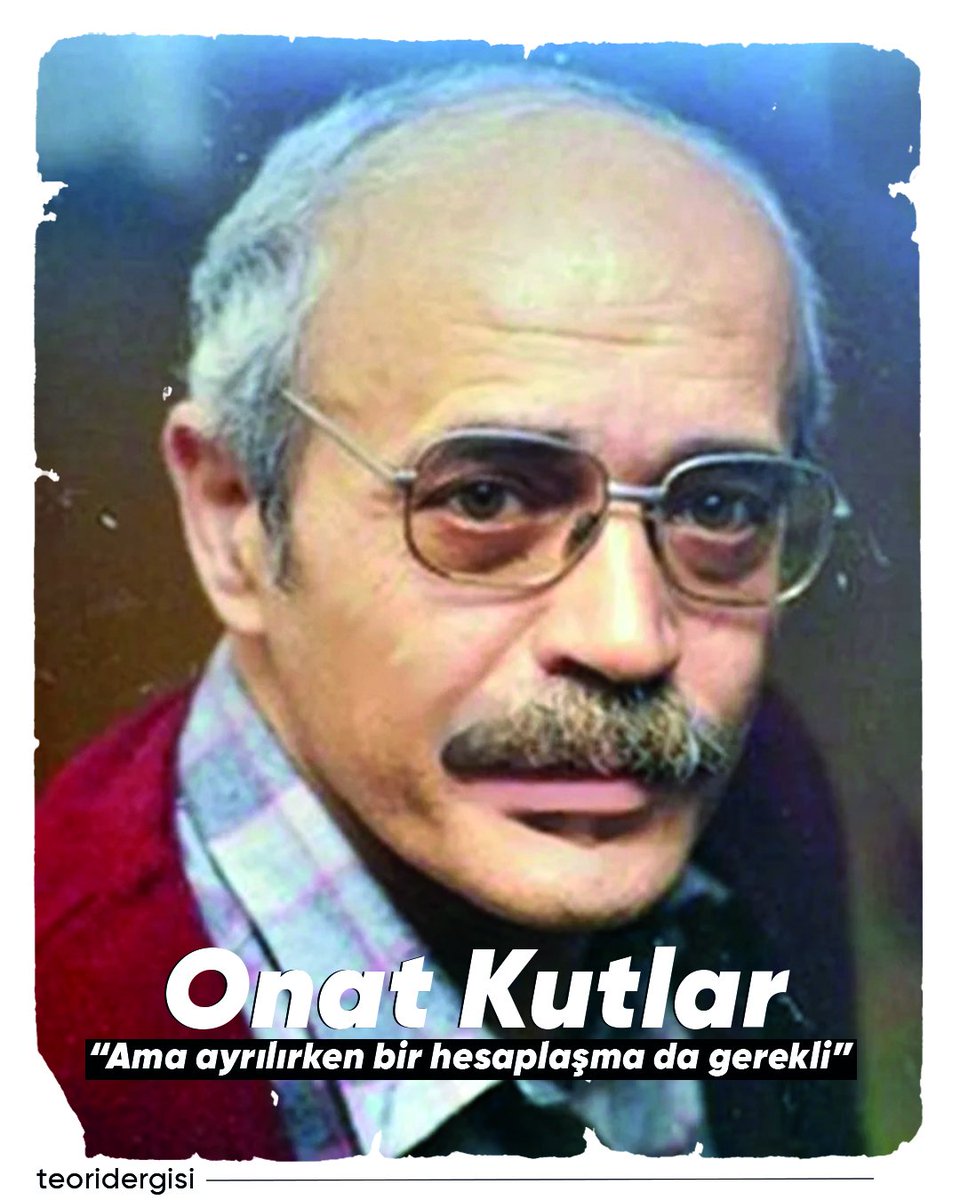 TeoriDergi's tweet photo. Bölücü terör örgütü PKK'nın düzenlediği saldırıda katlettiği aydınımız Onat Kutlar'ı ölüm yıl dönümünde saygıyla anıyoruz.

#onatkutlar https://t.co/64AURRfLa1
