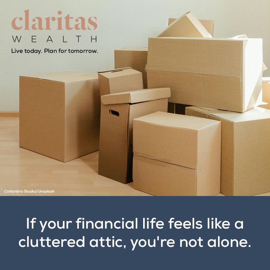 If your financial life feels like a cluttered attic, you're not alone. 🏠✨

We help you sort through pensions and investments you've accumulated over the years, turning chaos into clarity.

Because you deserve a future that's organised and bright. No charge for a chat.