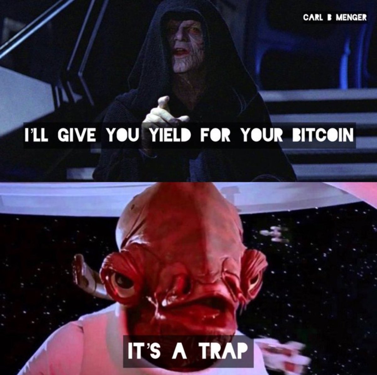 Yield for your #Bitcoin? It’s a trap.