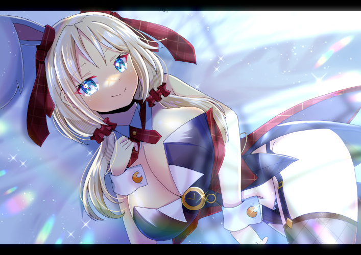 「ハピメアの弥生・B・ルートウィッジを描かせて頂きました!リクエスト有難うございま」|ヒヨヨ@skeb募集中のイラスト