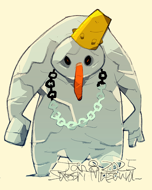 hiziri_pro's tweet photo. Snow Golem.
I've posted a new illustration to my Patreon! Full size JPG, PSD and video files can be downloaded according to the amount of support. https://t.co/TxVyXmFPQf
#creaturedesign https://t.co/mrTpSREwL3
