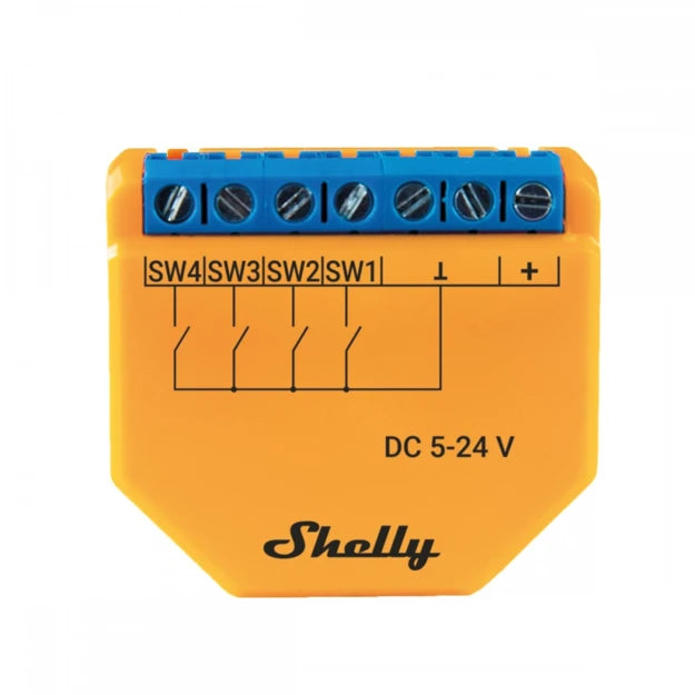 SmartHomeShopUK's tweet photo. 📢 It's 10AM and that means it's time to share another great product!

👀 Check out the Shelly Plus i4 DC!

🚀 Shop now at: https://t.co/Vs3le7vw4j

⚡️Free shipping on orders over £100⚡️ https://t.co/gq8gjsc74n