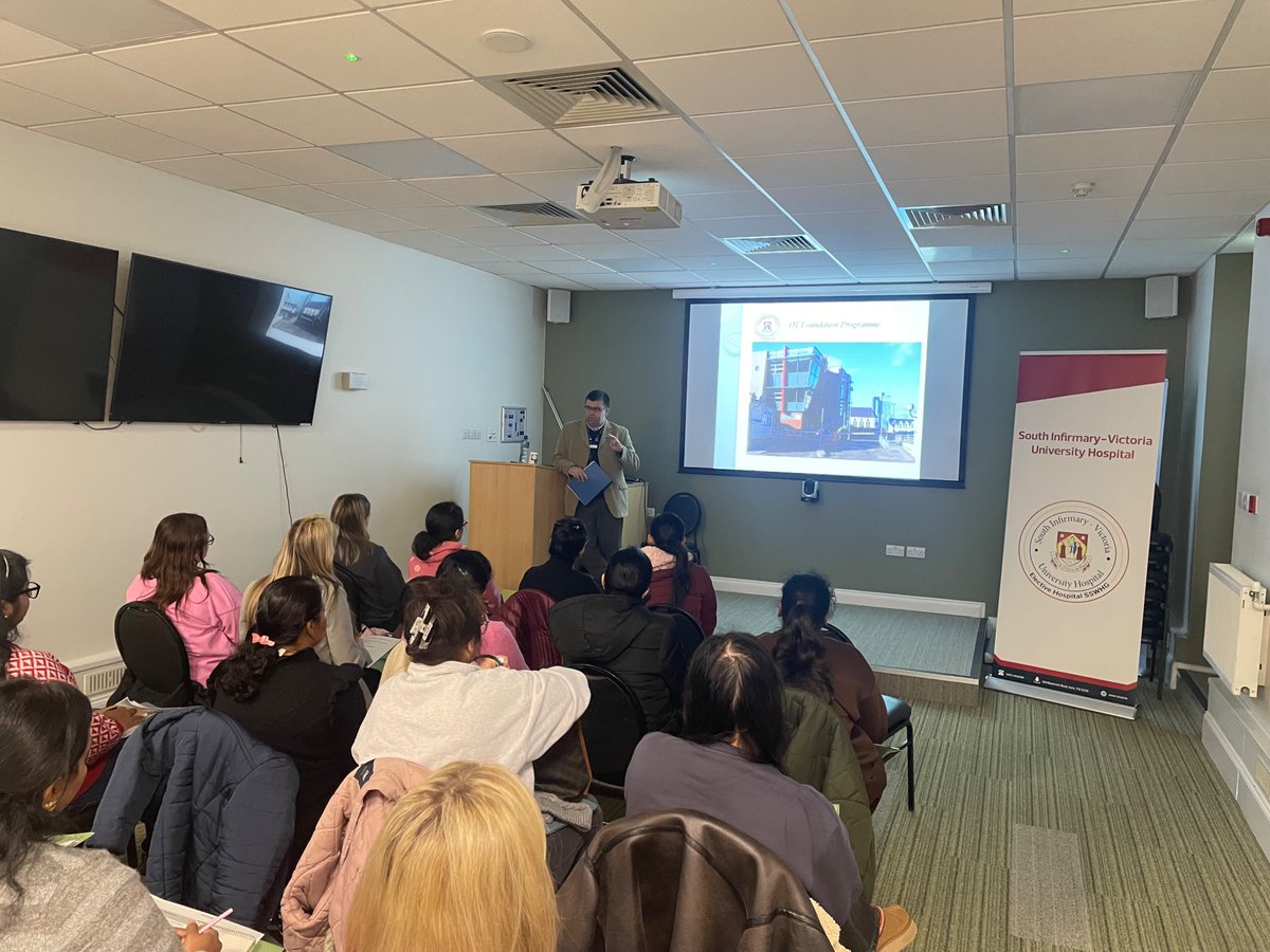 South Infirmary Victoria University Hospital (@sivuh) on Twitter photo Today is Day 1 of the 2025 South-South West Hospital Group Theatre Foundation Programme. Dr Gerard White, welcoming participants from <a href="/CUH_Cork/">Cork University Hospitals</a> <a href="/Mercycork/">Mercy University Hospital Cork</a> <a href="/SIVUH/">South Infirmary Victoria University Hospital</a> <a href="/hospital_kerry/">University Hospital Kerry</a> <a href="/UHW_Waterford/">Univ Hosp Waterford</a> <a href="/IrelandSouthWID/">Ireland South Women & Infants Directorate</a> <a href="/BridAOSullivan/">Bridie O'Sullivan</a> <a href="/GraceReidy1/">Grace Reidy</a> @HrSswhg #operatingtheatre #Nursing Today is Day 1 of the 2025 South-South West Hospital Group Theatre Foundation Programme. Dr Gerard White, welcoming participants from <a href="/CUH_Cork/">Cork University Hospitals</a> <a href="/Mercycork/">Mercy University Hospital Cork</a> <a href="/SIVUH/">South Infirmary Victoria University Hospital</a> <a href="/hospital_kerry/">University Hospital Kerry</a> <a href="/UHW_Waterford/">Univ Hosp Waterford</a> <a href="/IrelandSouthWID/">Ireland South Women & Infants Directorate</a> <a href="/BridAOSullivan/">Bridie O'Sullivan</a> <a href="/GraceReidy1/">Grace Reidy</a> @HrSswhg #operatingtheatre #Nursing
