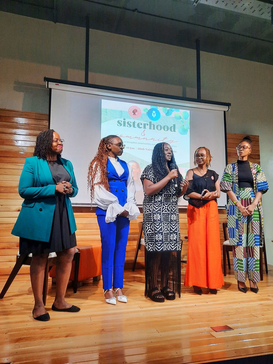 greenenergynest's tweet photo. Sisters in Climate &amp; the Bloom hosted a powerful gathering, highlighting the crucial role African women play in climate action. Inspiring fireside chats showed how #women are leading sustainability efforts for a greener, more equitable future.🌍💚 #ClimateAction #Sustainability https://t.co/qVWLJUtMvV