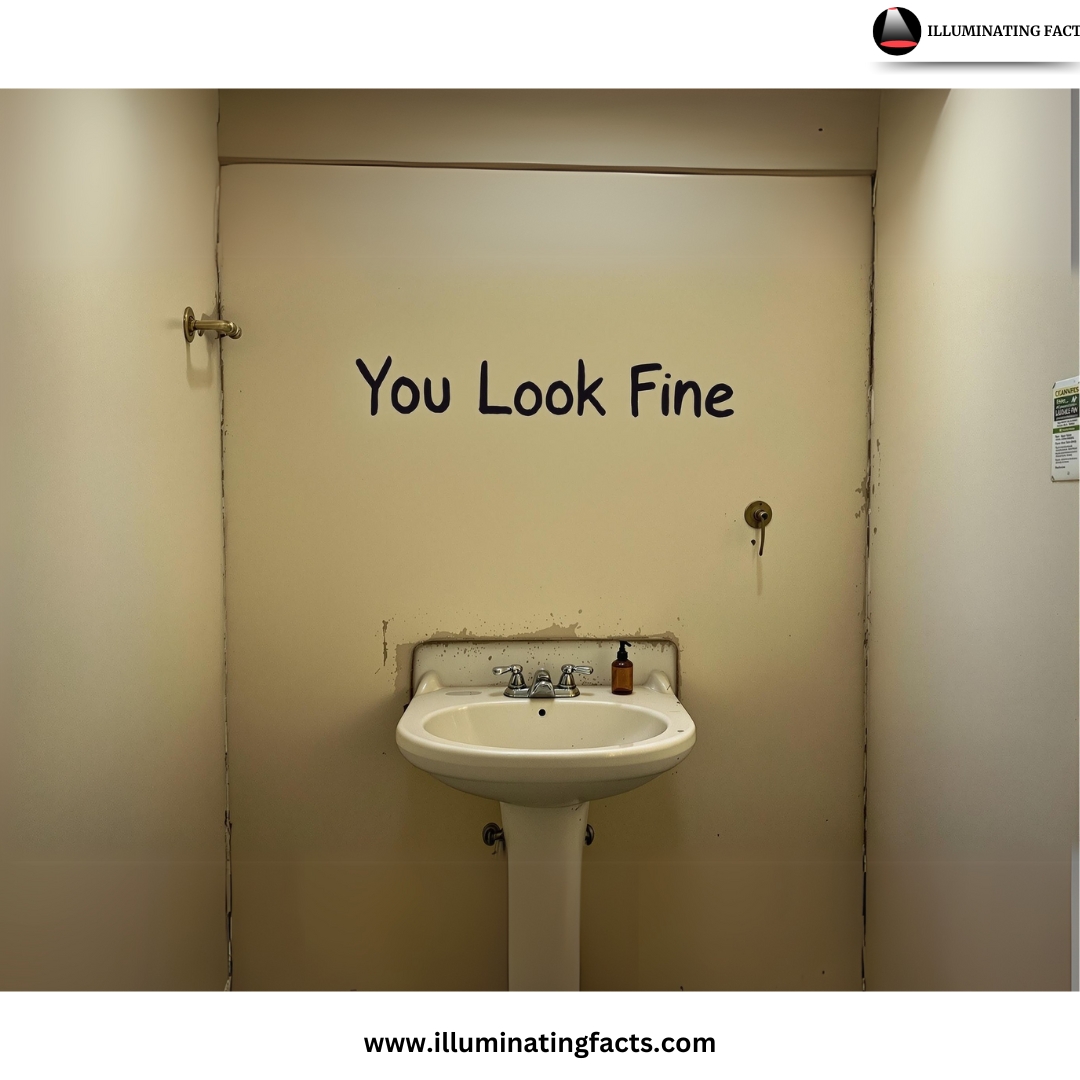 itsmrpopculture's tweet image. Sometimes all you need is a little bathroom motivation! You look fine, and don’t let anyone tell you otherwise. #Motivation #Positivity #YouLookFine #SelfLove #DailyReminder
