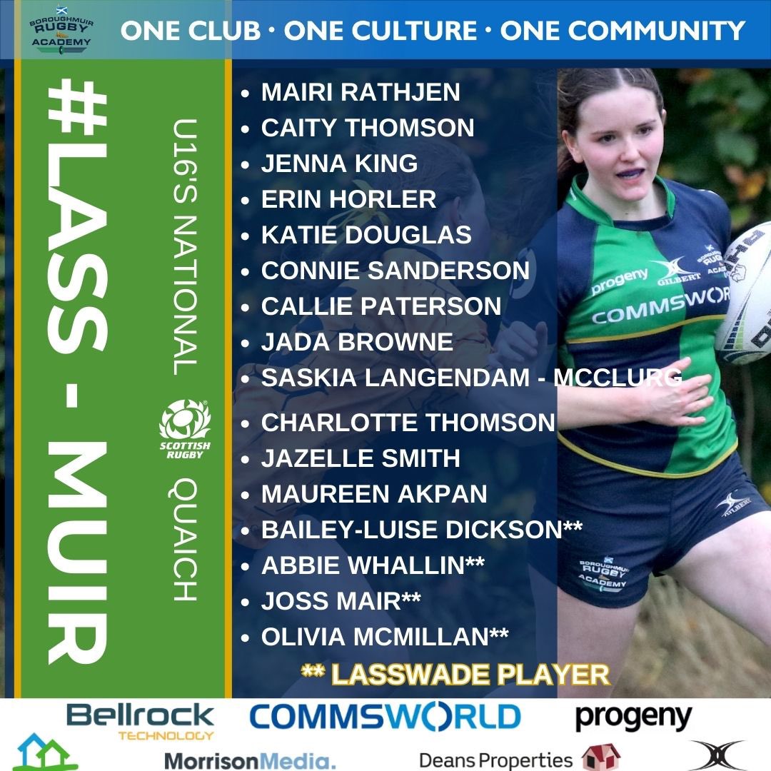 Boroughmuir Banshees tweet media