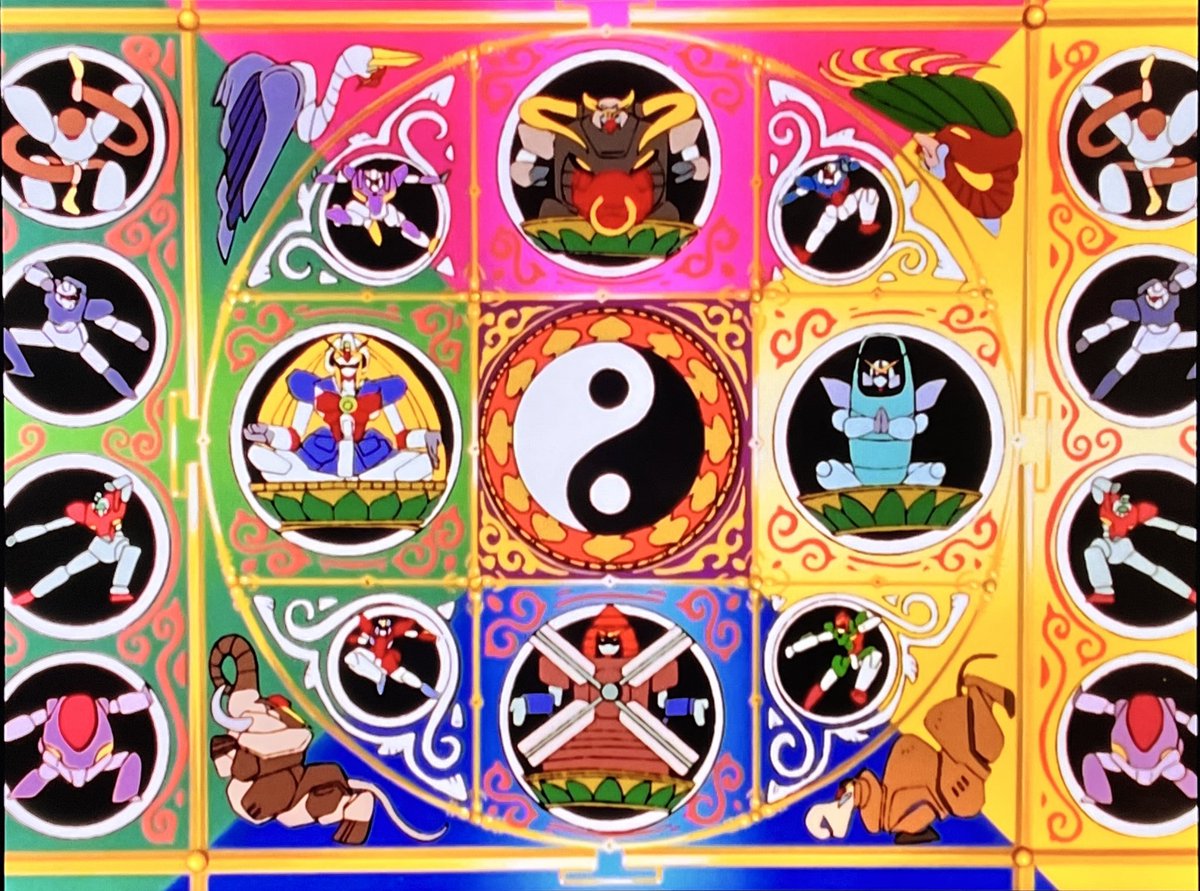 南無南無 曼荼羅円陣 極楽往生 南無阿弥陀仏 #bs11 #機動武闘伝Gガンダム