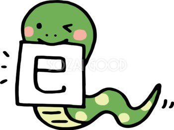 ouzan0927's tweet photo. @pokapoka_dog あけおめー！
ことよろっすー！🐍 https://t.co/a4F87fZ3Si