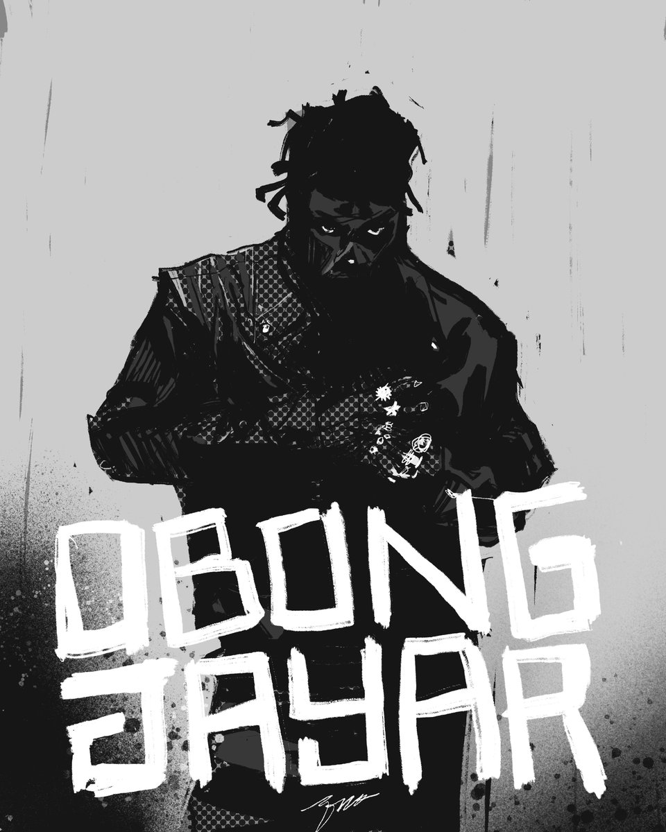 Layers of @obongjayar.

- Quick Ink Sketch 
- Quicker Ink Sketch 
- Overlay 
