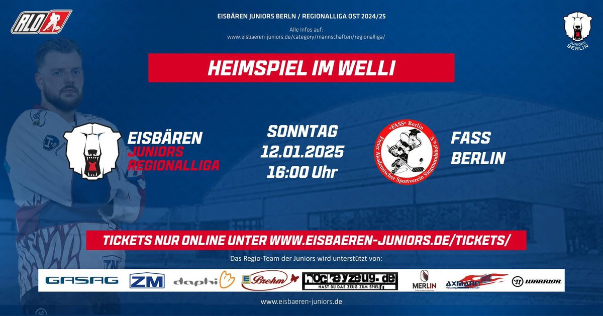 ebjuniors's tweet photo. Heimspiele im @Wellblechpalast an diesem WE 11./12.01.25

Sa
13:15 h U13 -Sachsen West
17 h #ejbU13 - Nordverbund
19 h #ejbU20 - Iserlohn

So
10 h #ejbU15-Weißwasser
13 h U20 -Iserlohn
16 h #ejbRL Regionalliga - FASS 📸

#ejbf Frauen: U18 WM
Krefeld-#u17jbl
#juniorshockey#ejb https://t.co/7VQSPxG6b9
