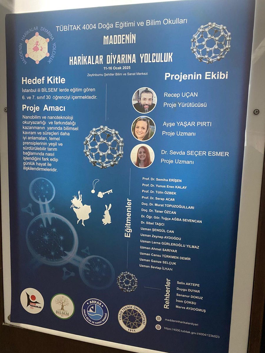 ZburnuBilsem's tweet photo. “Tübitak 4004 Maddenin Harikalar Diyarına Yolculuk” isimli projemizin açılışını; İstanbul İl Şube Müdürü Gökay TUNCER,  Zeytinburnu İlçe Şube Müdürü Arzu DEMİRKOL, Yıldız Teknik  Üniversitesinden akademisyenler , proje ekibimiz ve velilerimizin katılımıyla gerçekleştirdik. https://t.co/uYo8oGvZAw