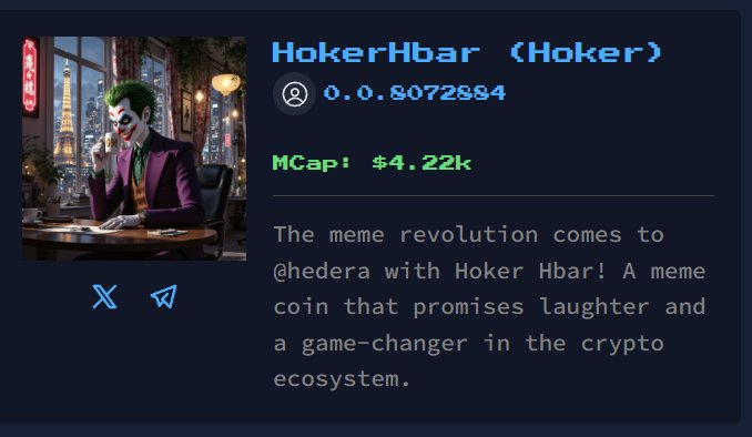 hokerrhbar's tweet photo. 🚨scam 🚨 No its me

@MemeJobFun https://t.co/psh1Lp8YnI