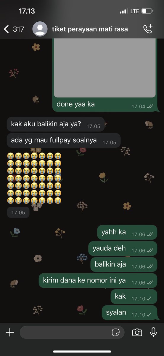 vunnys_4's tweet photo. hati2 ges penipu @_Aynxx_ tiket perayaan mati rasa #zonauang️ https://t.co/2f9ljcTXGq