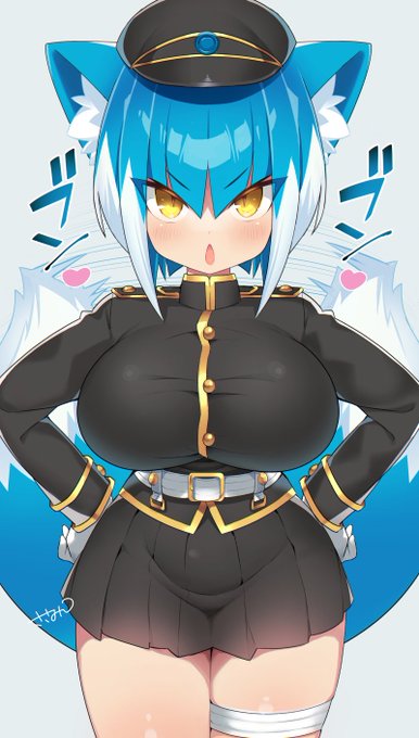 ちょっと加筆したアサギちゃん 